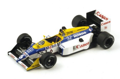 Immagine di WILLIAMS FW11B N.PIQUET 1987 N.6 JAPANESE GP WORLD CHAMPION 1:18