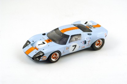 Immagine di FORD GT40 N.7 3rd LM 1969 D.HOBBS-M.HAILWOOD 1:18