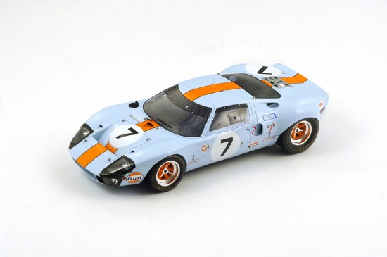 Immagine di FORD GT40 N.7 3rd LM 1969 D.HOBBS-M.HAILWOOD 1:18