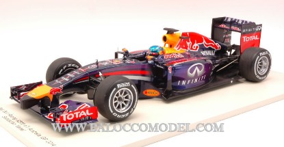 Immagine di RED BULL RB10 S.VETTEL 2014 N.1 RETIRED AUSTRALIAN GP 1:18