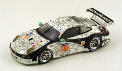 Immagine di PORSCHE 911 GT3 RSR (997) N.67 34th LM 2014 MARIS-MERLIN-HELARY 1:18