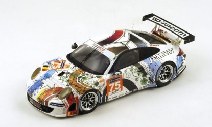 Immagine di PORSCHE 911 GT3 RSR (997) N.75 DNF LM 2014 PERRODO-COLLARD-PALTTALA 1:18