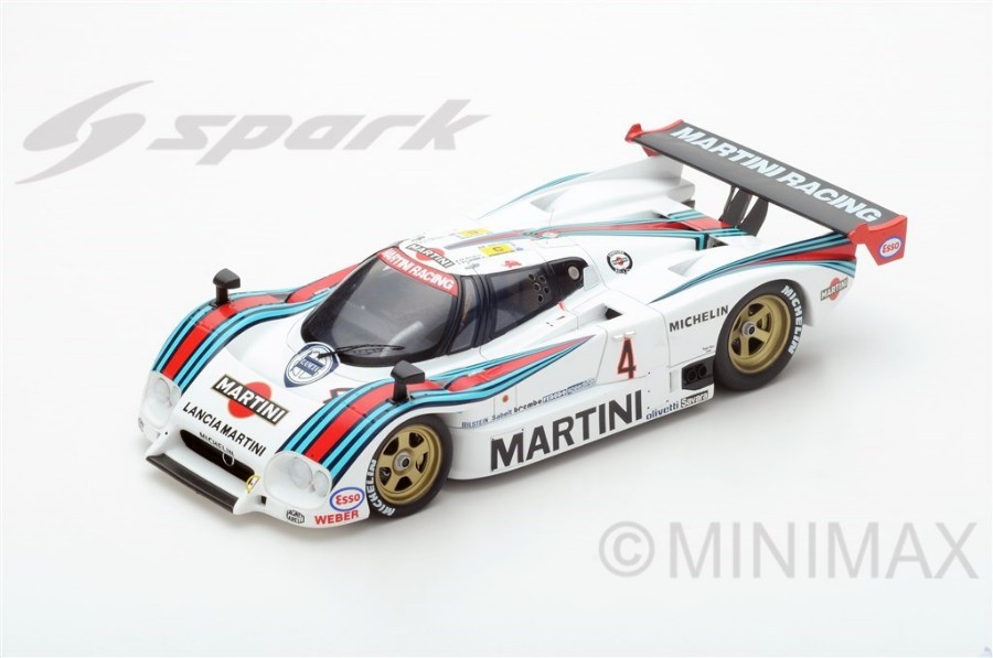 Spark 1:43 Lancia LC2 #4 6th 24h LeMans 1985 Wollek