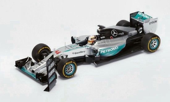 Immagine di MERCEDES W06 L.HAMILTON 2015 N.44 WINNER US GP WORLD CHAMPION 1:18