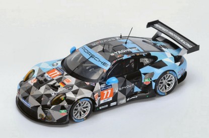 Immagine di PORSCHE 911 RSR N.77 2nd LMGTE AM 2015 P.DEMPSEY-P.LONG-M.SEEFRIED 1:18