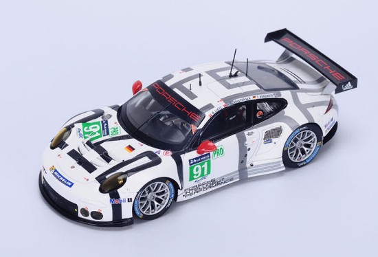 Immagine di PORSCHE 911 RSR N.91 30th LM 2015 R.LIETZ-M.CHRISTENSEN-BERGMEISTER 1:18