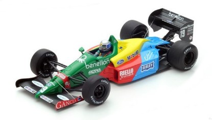 Immagine di BENETTON B188 A.NANNINI 1988 N.19 3rd BRITISH GP 1:18