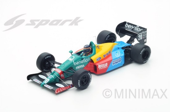 Immagine di BENETTON B188 T.BOUTSEN 1988 N.20 3rd CANADIAN GP 1:18