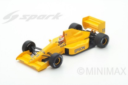 Immagine di LOTUS 101 N.PIQUET 1989 N.11 4th BRITISH GP 1:18