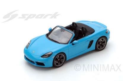 Immagine di PORSCHE 718 BOXSTER S 2017 LIGHT BLUE 1:18