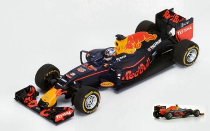 Immagine di RED BULL RB12 D.RICCIARDO 2016 N.3 2nd MONACO GP 1:18