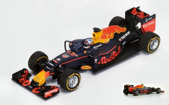 Immagine di RED BULL RB12 D.RICCIARDO 2016 N.3 2nd MONACO GP 1:18