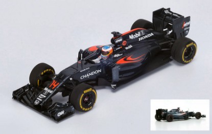 Immagine di MC LAREN MP4-31 F.ALONSO 2016 N.14 5th MONACO GP 1:18