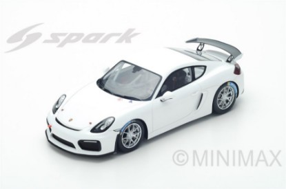 Immagine di PORSCHE CAYMAN GT4 CLUBSPORT 2017 WHITE 1:18