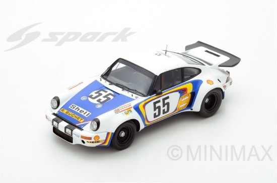 Immagine di PORSCHE 911 RSR N.55 8th LM 1975 C.BALLOT LENA-J.BIENVENUE 1:18