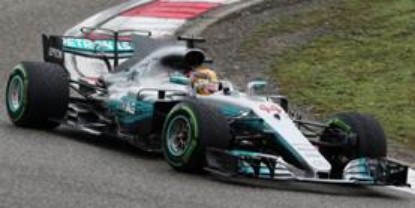Immagine di MERCEDES F1 W08 L.HAMILTON 2017 N.44 WINNER CHINESE GP 1:18