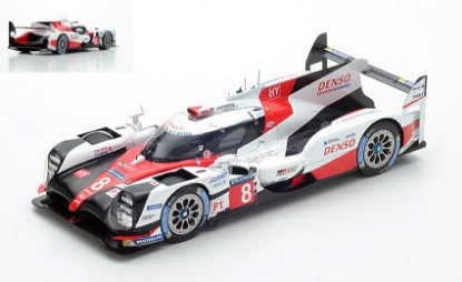 Immagine di TOYOTA TS050 HYBRID N.8 9th LM 2017 BUEMI-DAVIDSON-NAKAJIMA 1:18