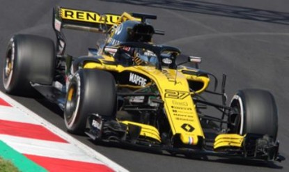 Immagine di RENAULT F1 N.HULKENBERG 2018 N.27 6th CHINESE GP 1:18