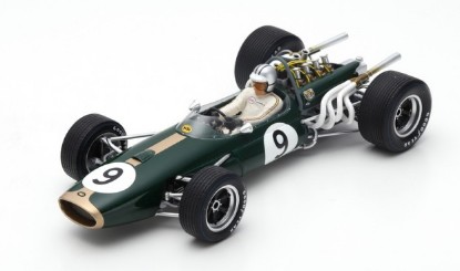Immagine di BRABHAM BT20 DENIS HULME 1967 N.9 WINNER MONACO GP 1:18