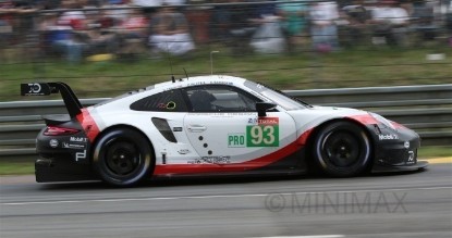 Immagine di PORSCHE 911 RSR N.93 27th LM 2018 PILET-TANDY-BAMBER 1:18