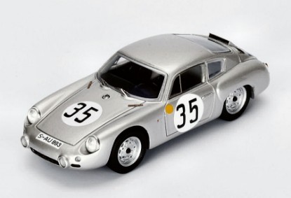 Immagine di PORSCHE 356B ABARTH N.35 12th LM 1962 R.BUCHET-H.SCHILLER 1:43