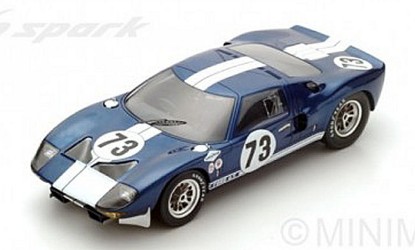 Immagine di FORD GT N.73 WINNER 2000 KM DAYTONA 1965 K.MILES-L.RUBY 1:18