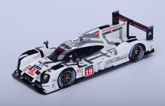 Immagine di PORSCHE 919 N.19 WINNER LM 2015 HULKENBERG-BAMBER-TANDY 1:18