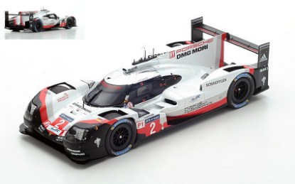 Immagine di PORSCHE 919 HYBRID N.2 WINNER LM 2017 BERNHARD-BAMBER-HARTLEY 1:18