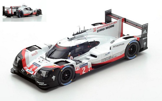 Immagine di PORSCHE 919 HYBRID N.2 WINNER LM 2017 BERNHARD-BAMBER-HARTLEY 1:18