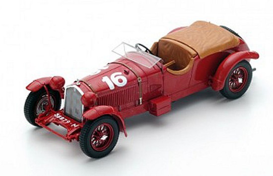 Immagine di ALFA ROMEO 8C N.16 WINNER LM 1931 L.HOWE-SIR H.BIRKIN 1:18
