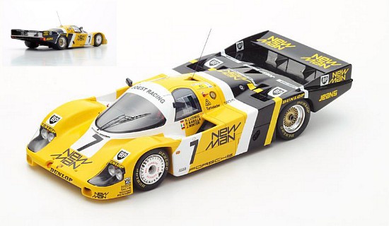 Immagine di PORSCHE 956 N.7 WINNER LM 1985 K.LUDWIG-"J.WINTER"-P.BARILLA 1:18