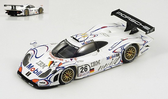 Immagine di PORSCHE 911 GT1 N.26 WINNER LM 1998 AIELLO-MC NISH-ORTELLI 1:18
