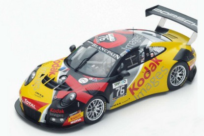 Immagine di PORSCHE 911 GT3 R N.76 10th 24 H SPA 2016 PILET-JOUSSE-NARAC-CORNAC 1:18