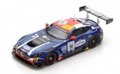 Immagine di MERCEDES GT3 N.90 3rd 24H SPA 2017 MORTARA-MEADOWS-MARCIELLO 1:18