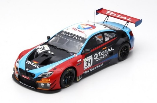 Immagine di BMW M6 GT3 N.34 WINNER 24 H SPA 2018 T.BLOMQVIST-C.KROGNES-P.ENG 1:18