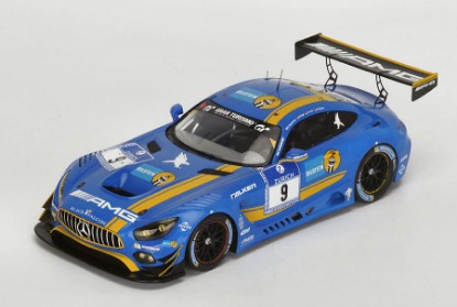 Immagine di MERCEDES GT3 N.9 4th 24 H NURBURGRING 2016 HAUPT-BUURMAN-ENGEL 1:18