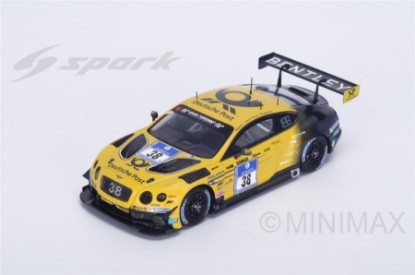 Immagine di BENTLEY CONTINENTAL GT3 N.38 7th 24 H NURBURGRING 2016 BRUCK-MENZEL 1:18
