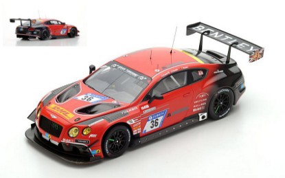 Immagine di BENTLEY CONTINENTAL GT3 N.36 20th 24H NURBURGRING 2017 KANE-SMITH-S.1:18