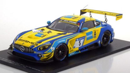 Immagine di MERCEDES GT3 N.5 3rd 24 H NURBURGRING 2018 JAGER-BUURMAN-STOLZ-SEYFF.