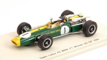 Immagine di LOTUS 43 BRM J.CLARK 1966 N.1 WINNER US GP 1:43