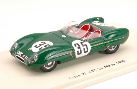 Immagine di LOTUS XI N.35 COLLISION WITH A DOG LM 1956 C.ALLISON-K.HALL 1:43