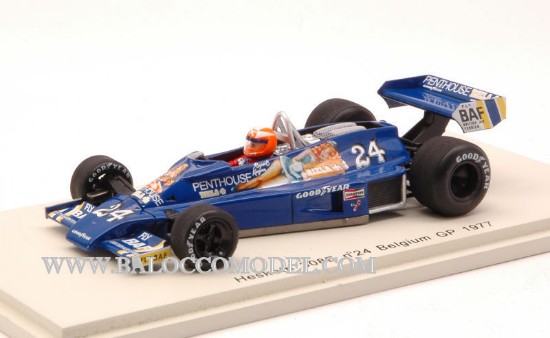 Immagine di HESKETH 308E R.KEEGAN 1977 N.24 RETIRED (ACCIDENT) BELGIUM GP 1:43