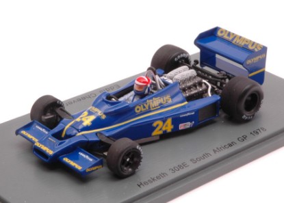 Immagine di HESKETH 308E EDDIE CHEEVER 1978 N.24 RETIRED SOUTH AFRICAN GP 1:43