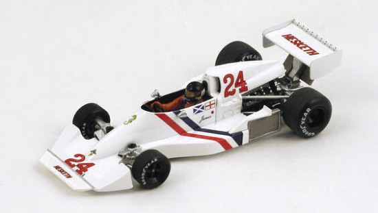 Immagine di HESKETH 308C J.HUNT 1975 N.24 5th ITALIAN GP 1:43