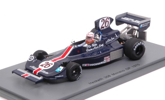 Immagine di HESKETH 308 A.JONES 1975 N.26 RETIRED MONACO GP 1:43