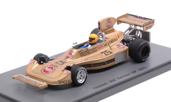 Immagine di HESKETH 308 H.ERTL 1975 N.25 8th GERMAN GP 1:43