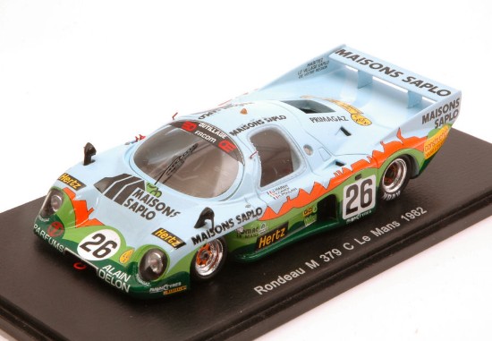 Immagine di RONDEAU M 379 C N.26 DNF LM 1982 J.HARAN-V.CANDY-H.POULAIN 1:43