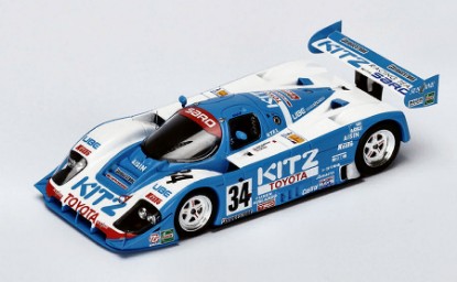 Immagine di TOYOTA 92 CV N.34 9th LM 1992 R.RATZENBERGER-E.ELGH-E.IRVINE 1:43