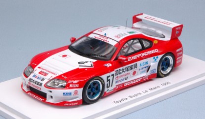 Immagine di TOYOTA SUPRA LM N.57 ACCIDENT LM 1996 KAGEYAMA-SEKIYA-MITSUSADA 1:43