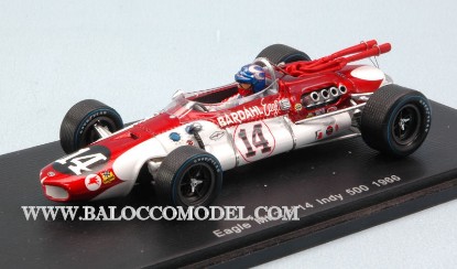 Immagine di EAGLE MK2N.14 INDY 500 1966 L.RUBY 1:43